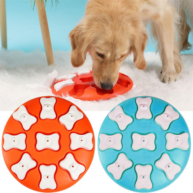 Dog Puzzle Toys Increase IQ Interactive Puppy Dog Food Dispenser Pet Dogs Training Games Feeder