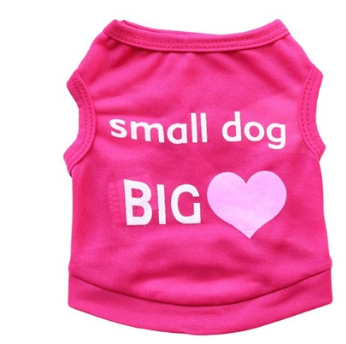 Cute Small Dog Pet Polyester Vest