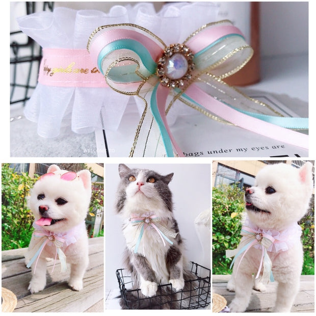 Pet Cats And Dogs Accessories Spring And Summer