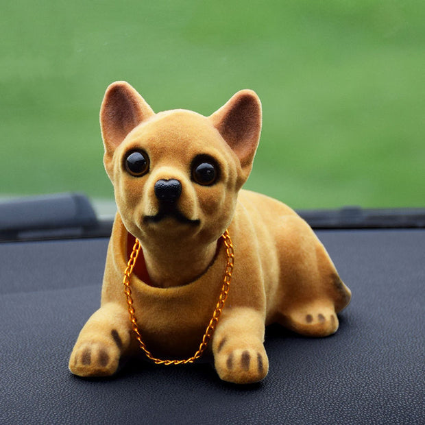 Cute Shake Head Doll Cute Pet Dog Car Accessories