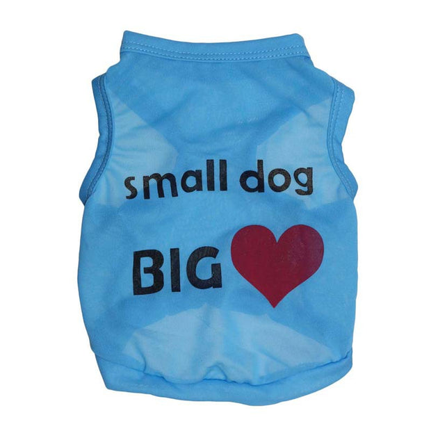 Cute Small Dog Pet Polyester Vest