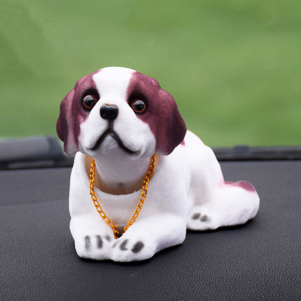 Cute Shake Head Doll Cute Pet Dog Car Accessories