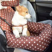 Car Kennel Pet Travel Car Seat Small And Medium-sized Dog Kennel Cushion Pets Supplies