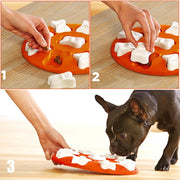 Dog Puzzle Toys Increase IQ Interactive Puppy Dog Food Dispenser Pet Dogs Training Games Feeder