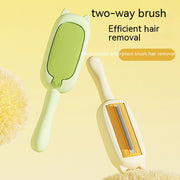 Pet Dog Cat Hair Brush Electrostatic Adsorption Two-way Roller Pet Products