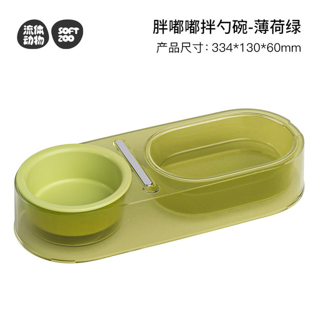 Pet Supplies Mixed Spoon Bowl Cat Diet