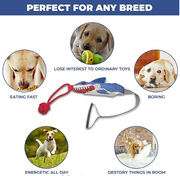 Aggressive Chewers Tether Tug Outdoor Dog Toy Chew Toys