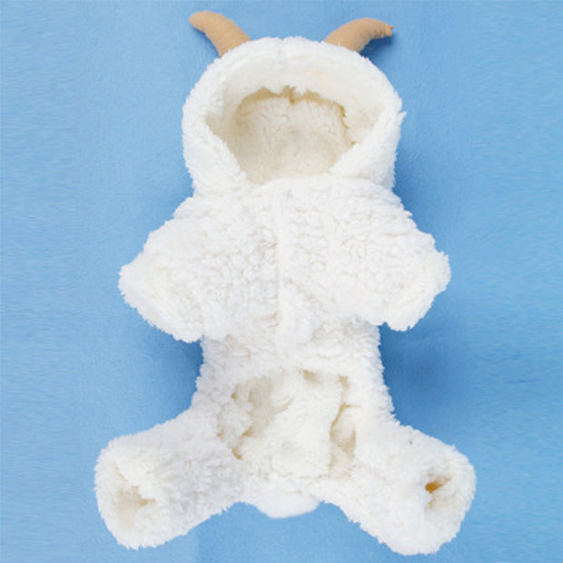 Velvet Warm Pet  Small Dog Teddy Clothes