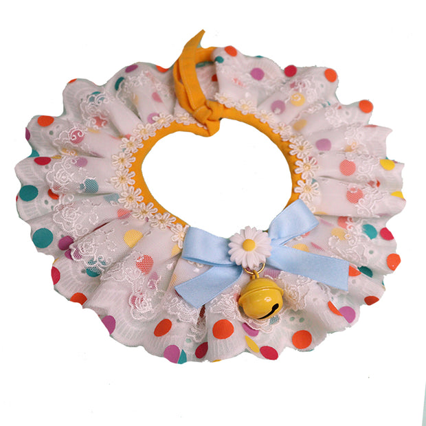 Fashion Personality Pet Collar Bib Photo Accessories